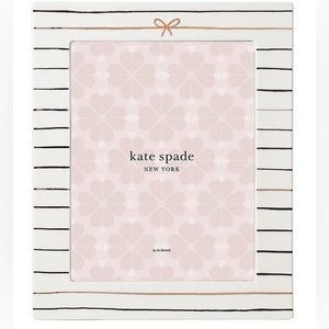 Kate Spade New York Charmed Life 8" x 10" Striped Standing Picture Frame New